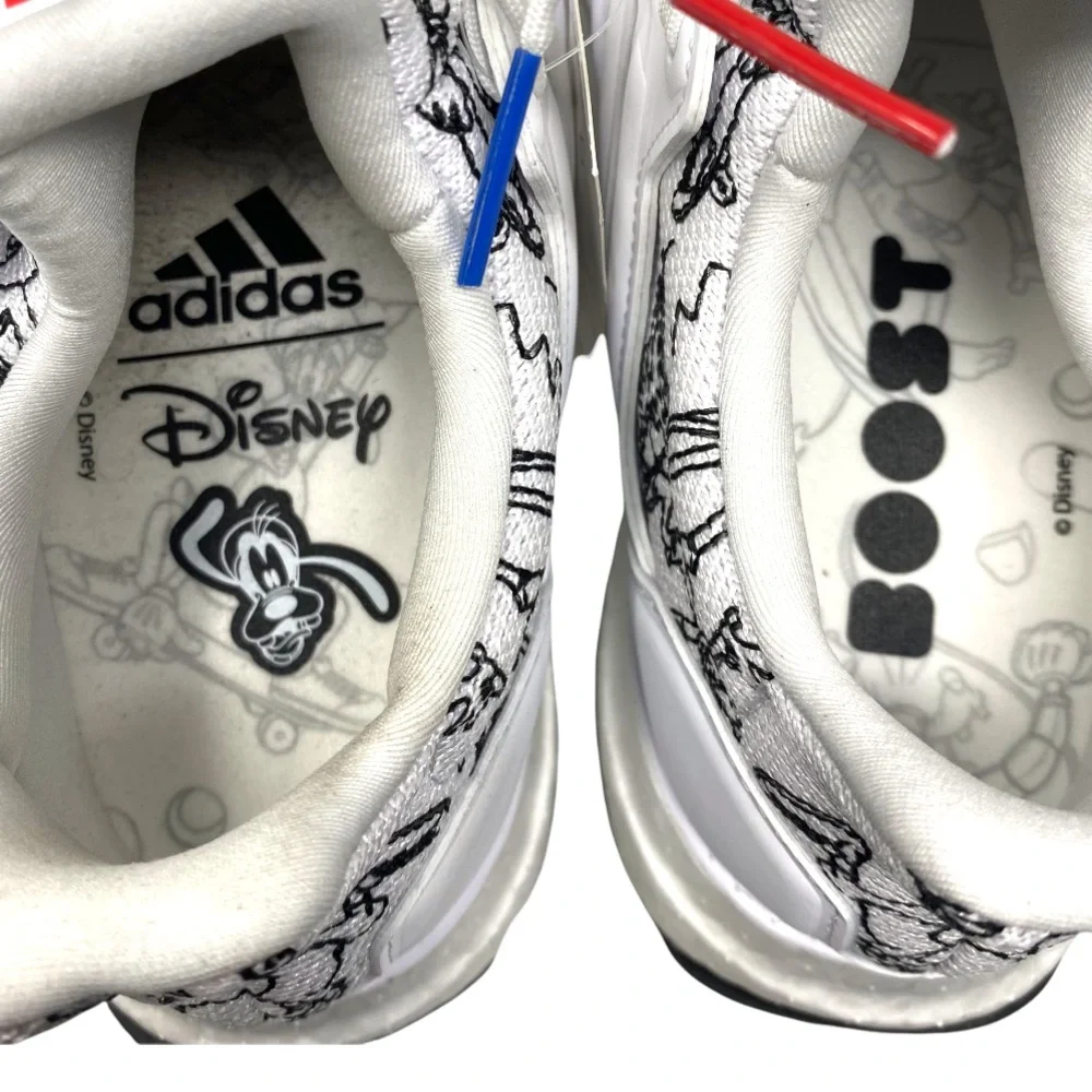 ADIDAS Ultraboost DNA x Disney Sneaker Youth Size 7, Women’s Size 8 in White - Picture 11 of 13